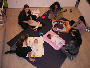 Ateliers de massage bébé